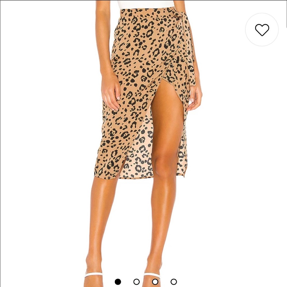 Lovers + Friends “Marla” wrap skirt (small)